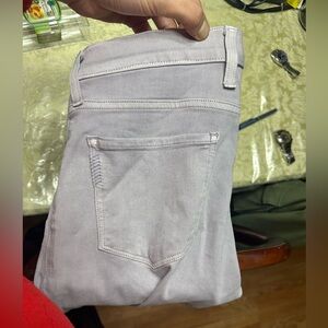 PAIGE vintages crushed iris  Gray Denim Jeans